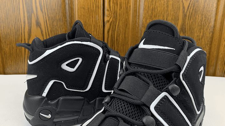 Nike more uptempo black 3