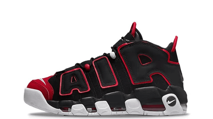 Nike more uptempo red toe 1