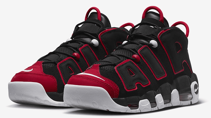 Nike more uptempo red toe 2