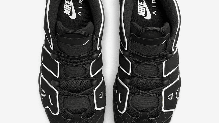 Nike more uptempo black/white 4
