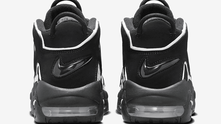 Nike more uptempo black/white 6