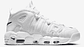 Nike more uptempo white navy swoosh - Miniatura 3