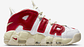 Nike more uptempo white red sail - Miniatura 3