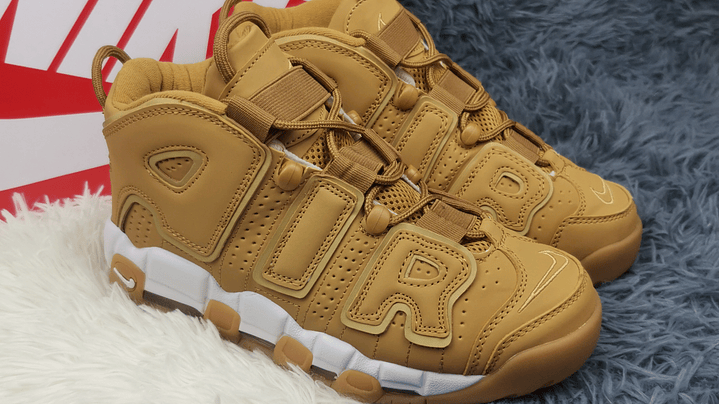 Nike more uptempo flax 5