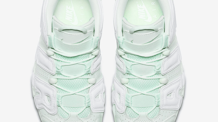 Nike more uptempo barely green 4