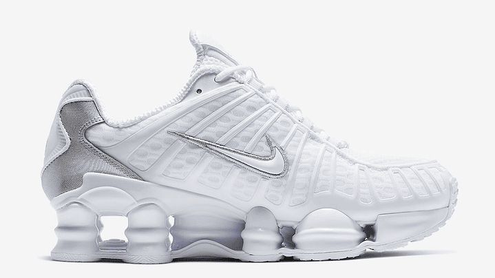 Nike shox TL Triple white 3