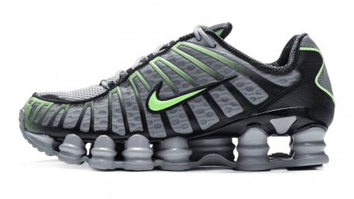 Nike shox TL wolf grey lime blast 1