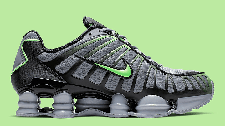 Nike shox TL wolf grey lime blast 4