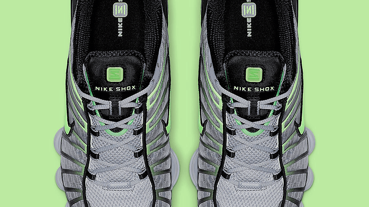 Nike shox TL wolf grey lime blast 6