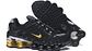 Nike shox TL black gold - Miniatura 3