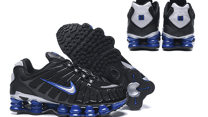 Nike shox TL black blue 2