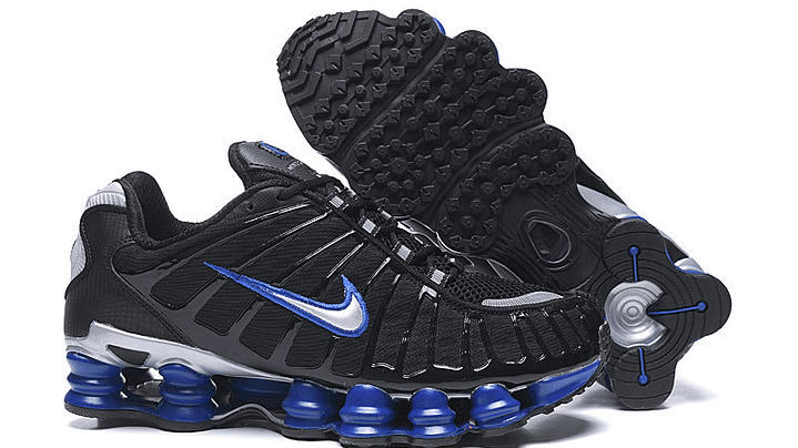 Nike shox TL black blue 3