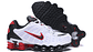 Nike shox TL white black red - Miniatura 2