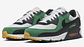 Air max 90 pure platinum gorge green - Miniatura 2