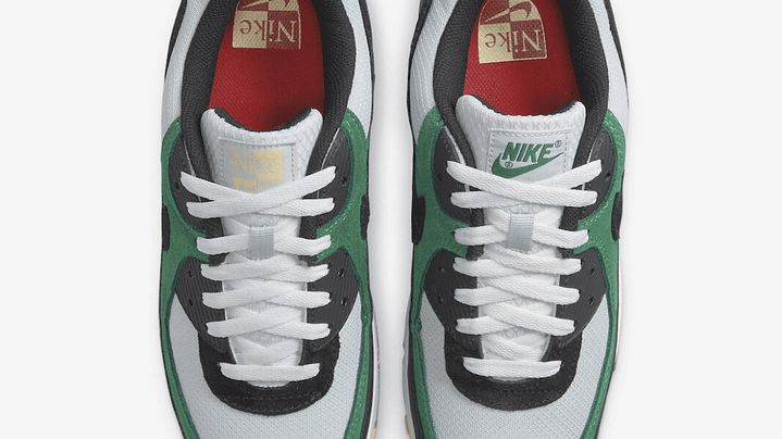 Air max 90 pure platinum gorge green 3