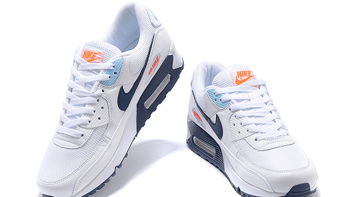 Air max 90 sail navy blue crimson 2
