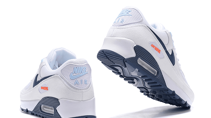 Air max 90 sail navy blue crimson 3