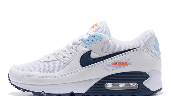Air max 90 sail navy blue crimson 1