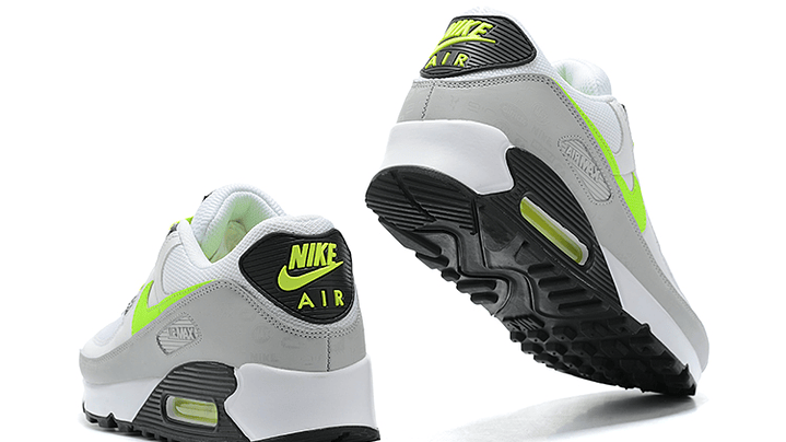 Air max 90 leather white volt 5