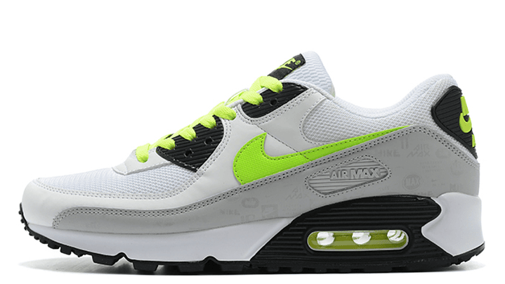 Air max 90 leather white volt 1
