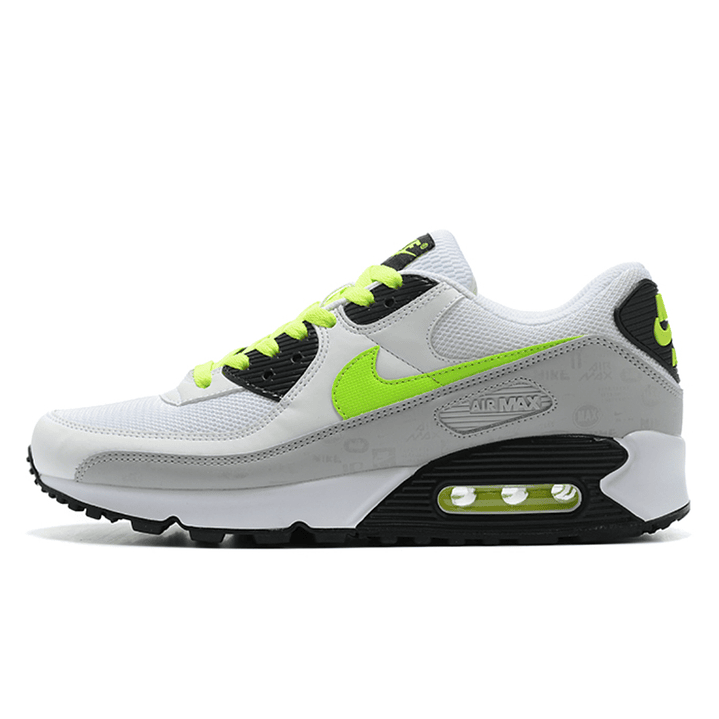 Air max 90 leather white volt 1