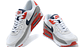 Air max 90 white/red/grey - Miniatura 5
