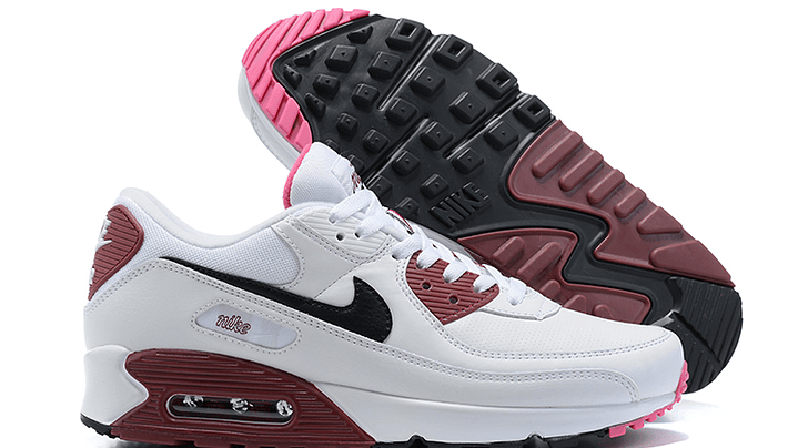 Air max 90 white dark beetroot 3