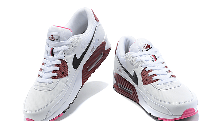 Air max 90 white dark beetroot 5