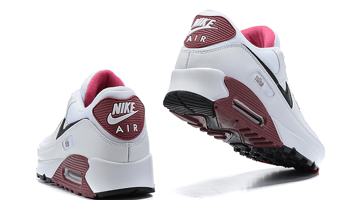 Air max 90 white dark beetroot 6