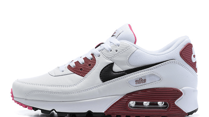 Air max 90 white dark beetroot 1