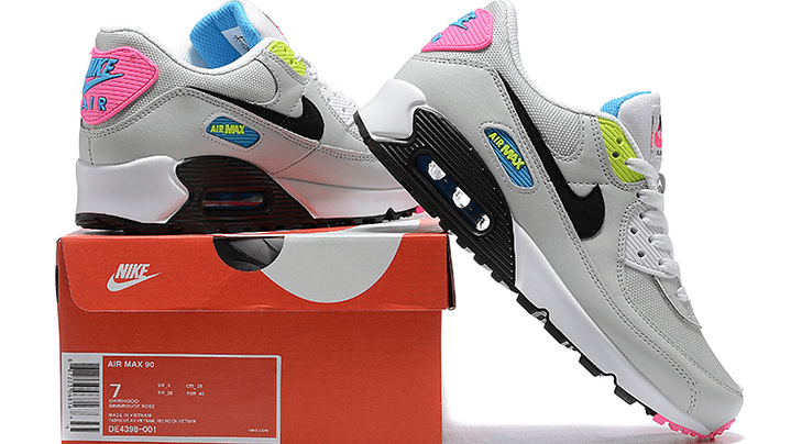 Air max 90 grey neon 2