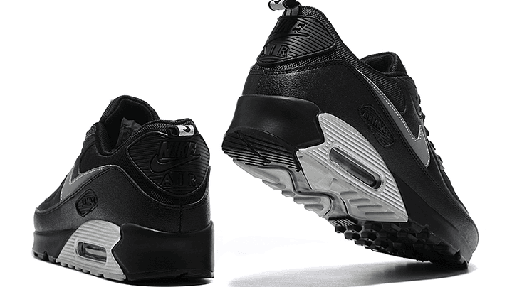 Air max 90 black metallic silver 2