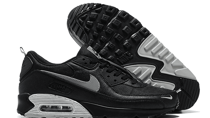 Air max 90 black metallic silver 5