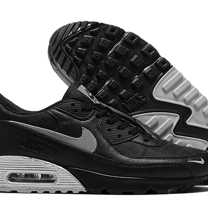 Air max 90 black metallic silver 5