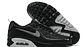 Air max 90 black metallic silver - Miniatura 5