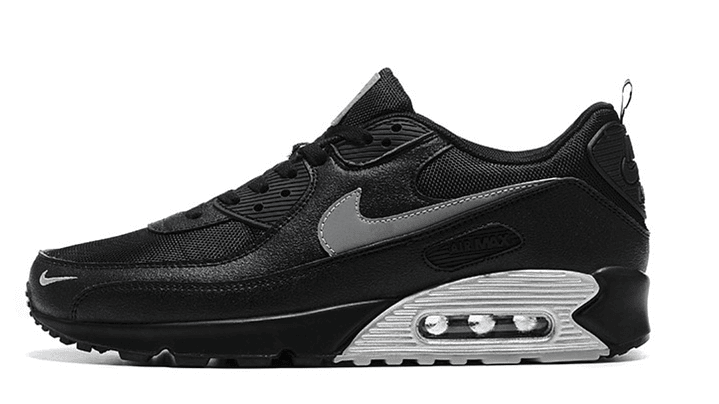 Air max 90 black metallic silver 1
