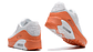 Air max 90 essential summit white light brown crimson - Miniatura 2