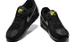 Air max 90 reflective swoosh black yellow - Miniatura 3