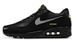 Air max 90 reflective swoosh black yellow - Miniatura 1