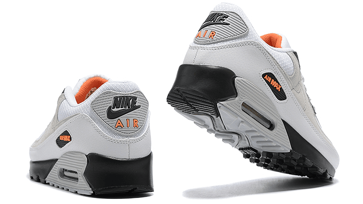 Air max 90 white black hot curry 2