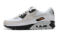 Air max 90 white black hot curry - Miniatura 1