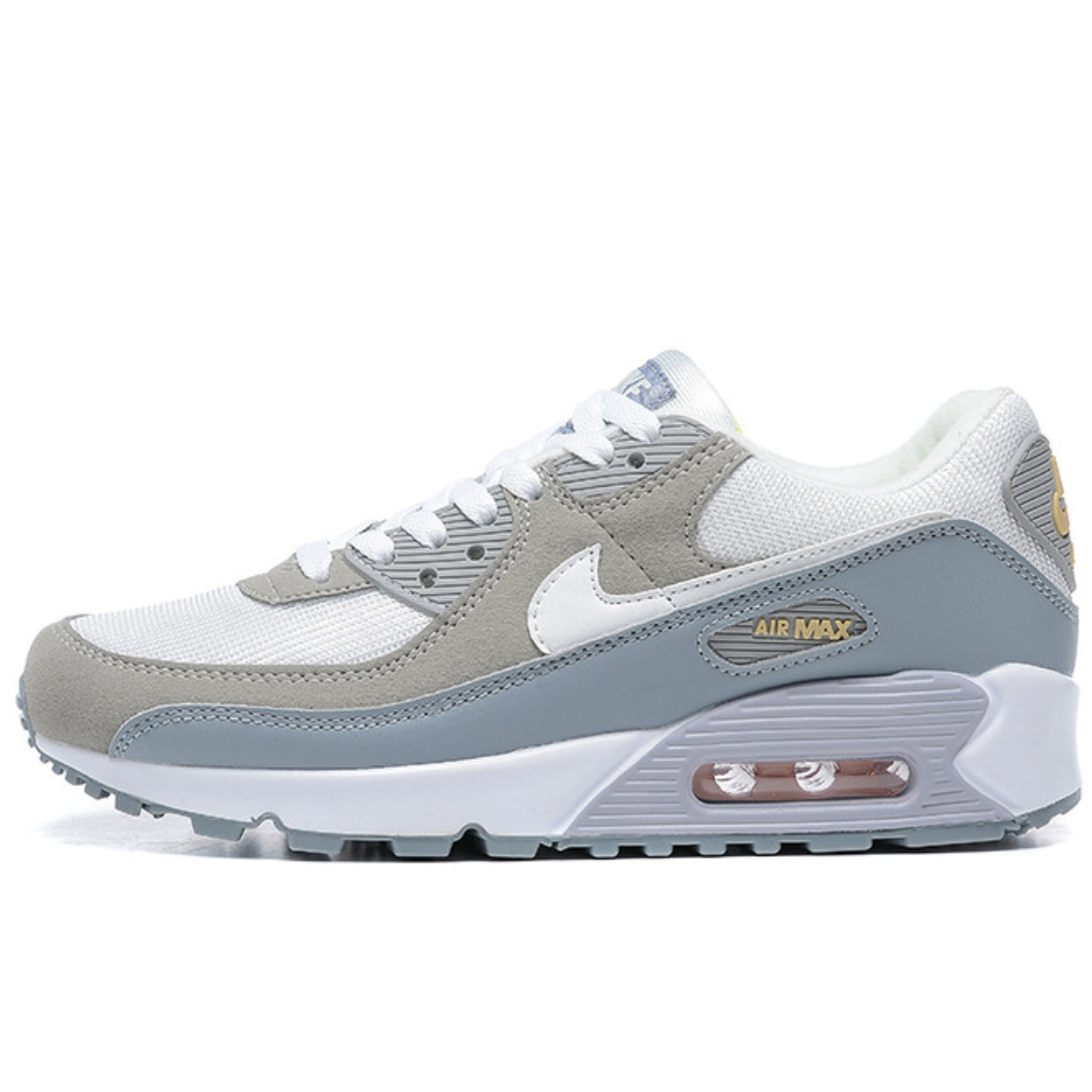 Air max 90 premium light grey 1