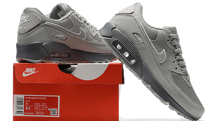 Air max 90 triple wolf grey 2