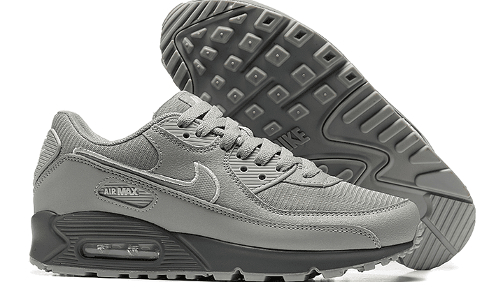 Air max 90 triple wolf grey 6