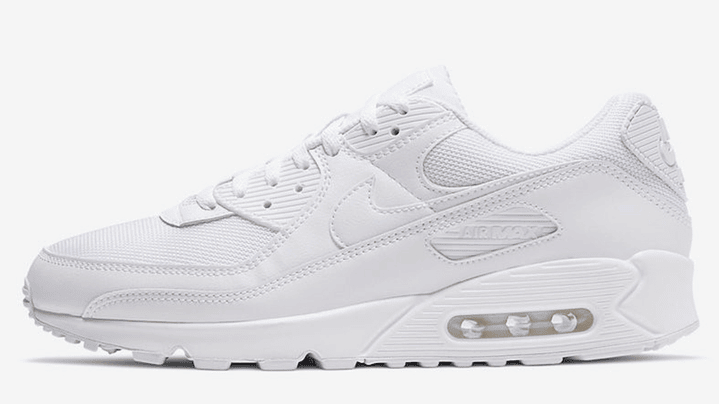 Air max 90 triple white 1