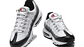 Air max 95 white black grey - Miniatura 5