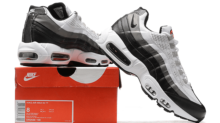 Air max 95 white black grey 6