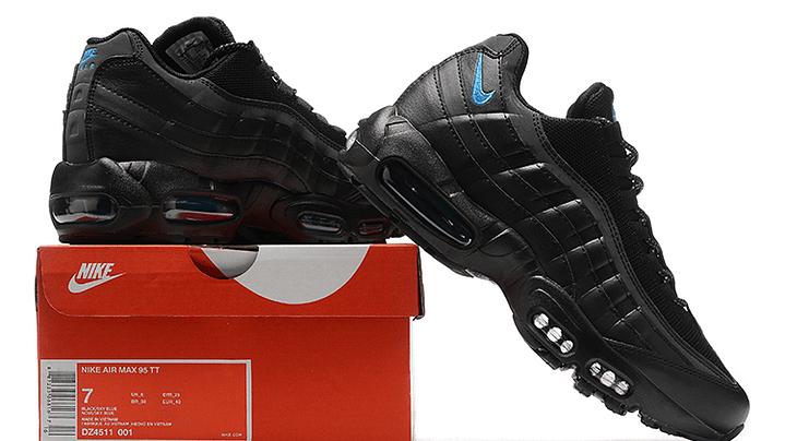 Air max 95 black imperial blue 6