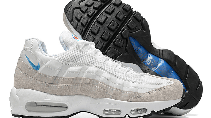 Air max 95 summit white university blue 2