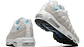 Air max 95 summit white university blue - Miniatura 6